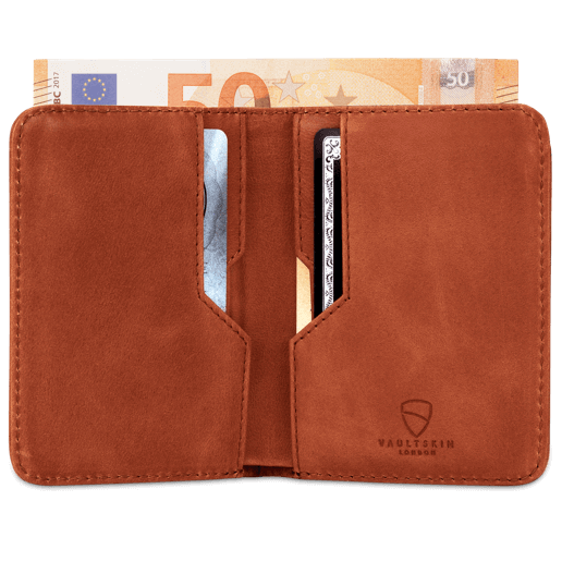 Premium CITY wallet in elegant black leather